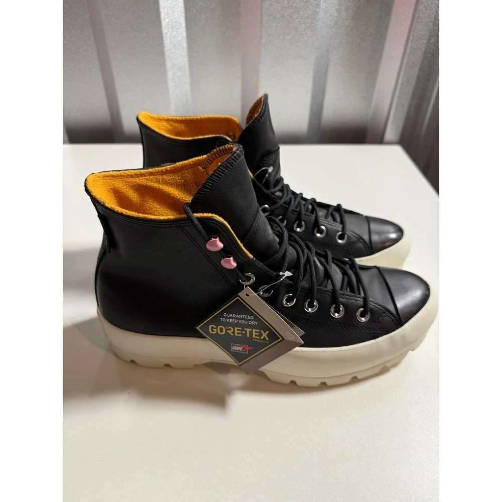 Converse Chuck Taylor All Star Lugged Winter Gore Tex High Top BLK Leather SZ 11